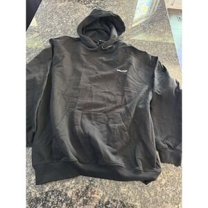 Balenciaga Black Logo Hoodie.  Size M